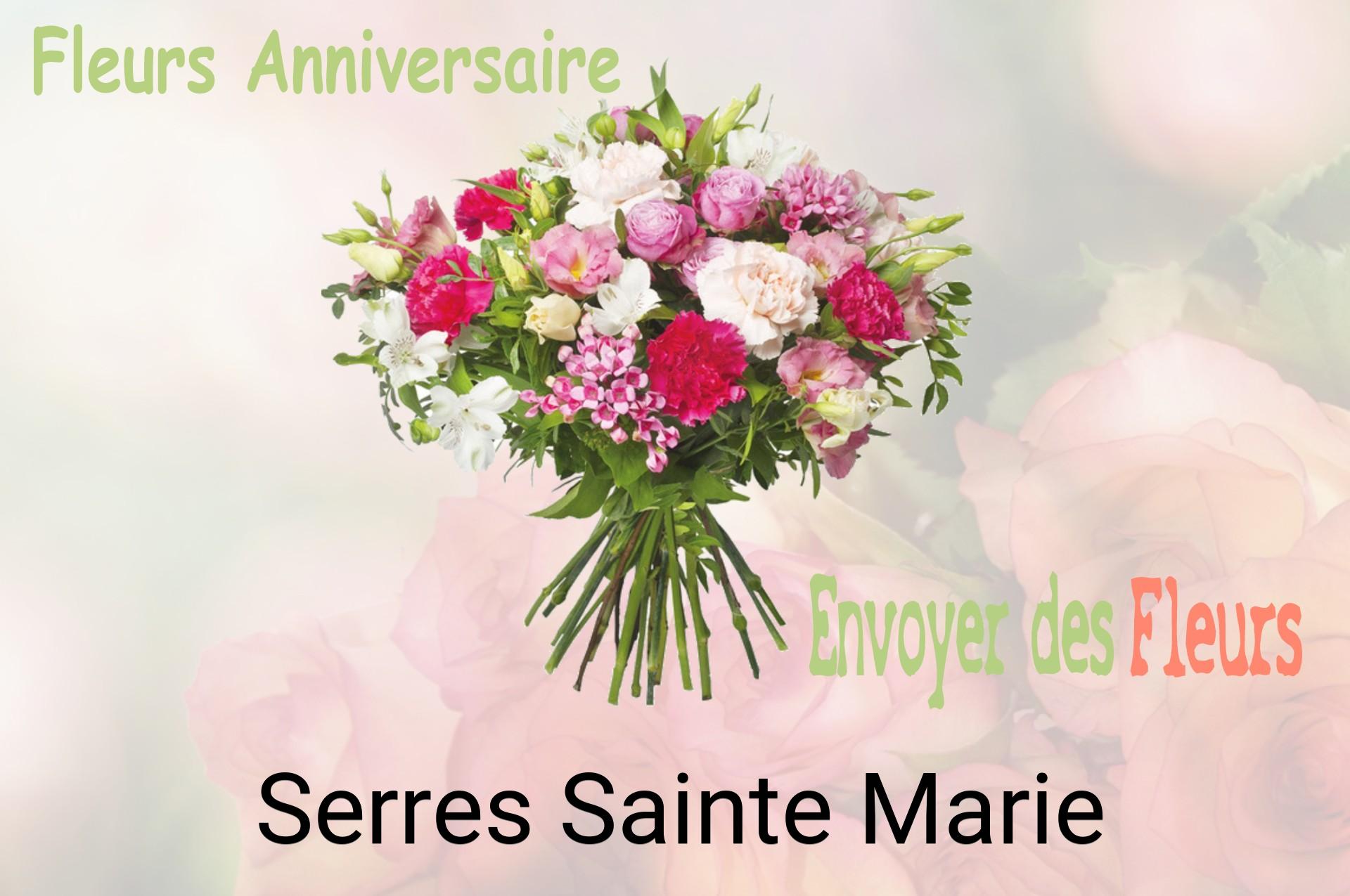 Bouquet de fleurs d’anniversaire livré à Serres-Sainte-Marie