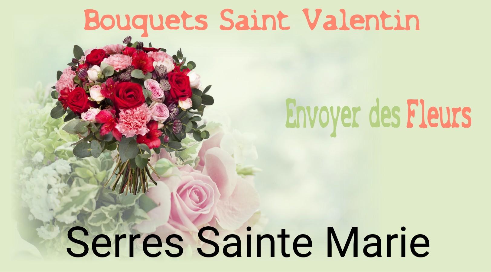 Roses de Saint-Valentin livrées à Serres-Sainte-Marie